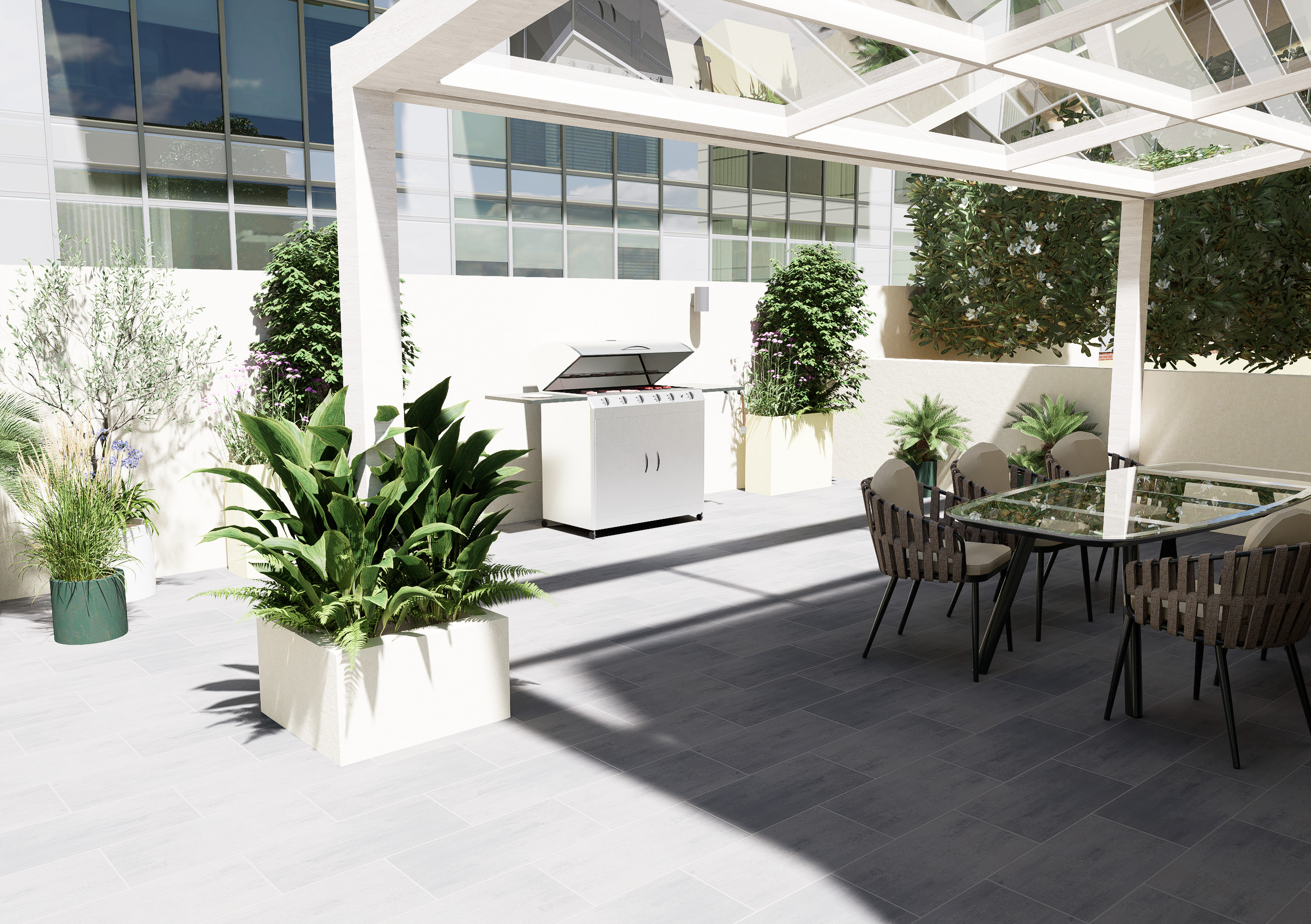 Una vita sulla terrazza romana
