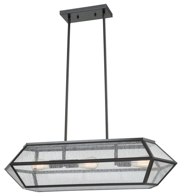 Elk Lighting 10354 3 Spencer Light 32 Wide Billiard Chandelier