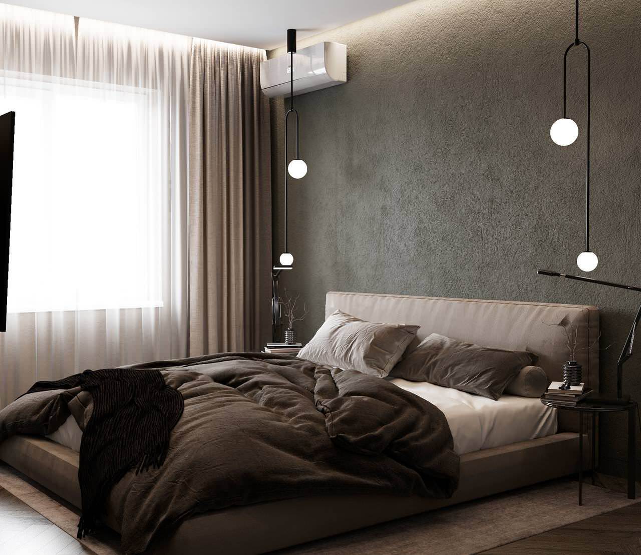 ДИЗАЙН ПРОЕКТ С ОЛИВКОВЫМИ ОТТЕНКАМИ