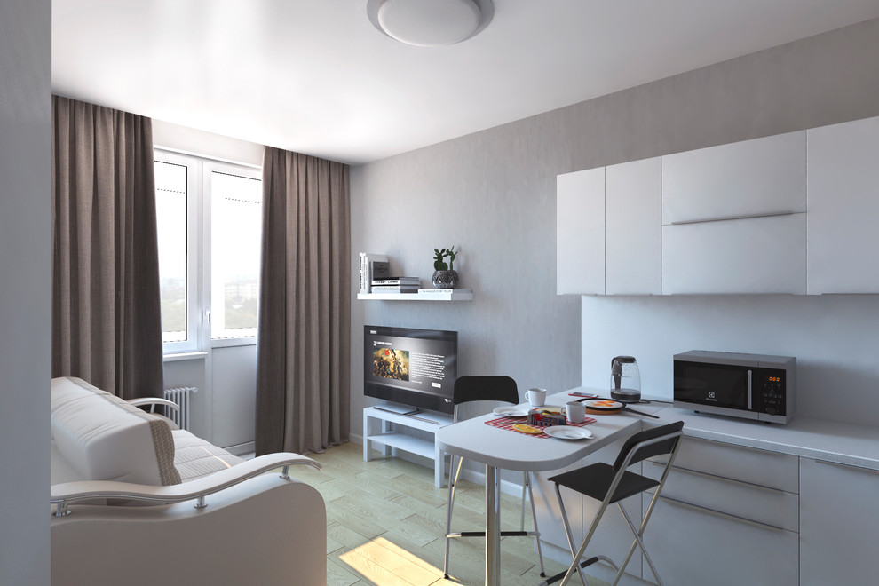 Дизайн-проект однокомнатной квартиры