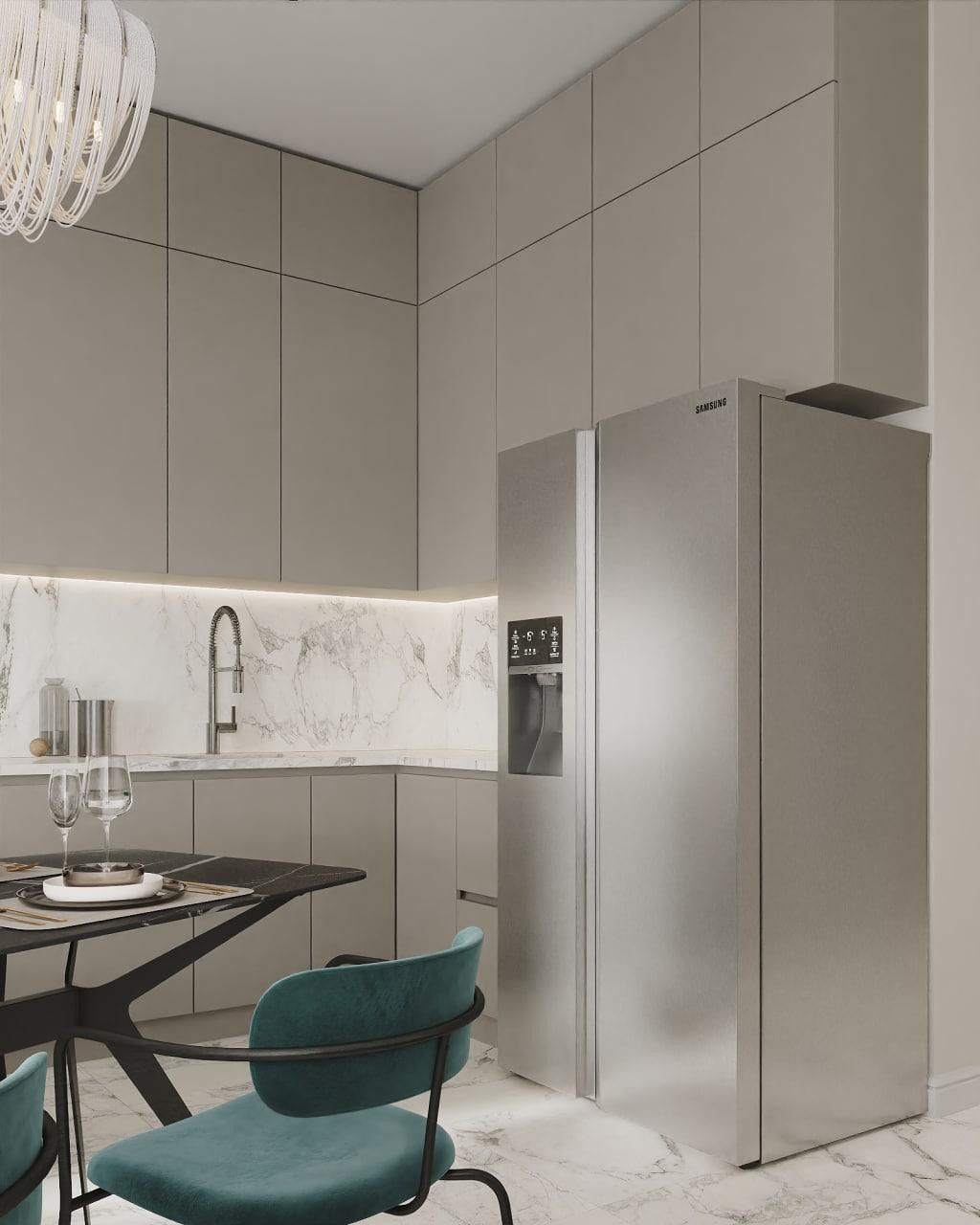 Раменки. Элегантный минимализм для молодой семьи