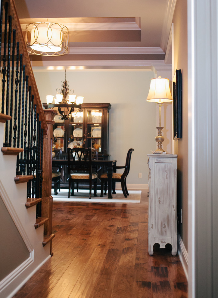 Hallway - transitional hallway idea
