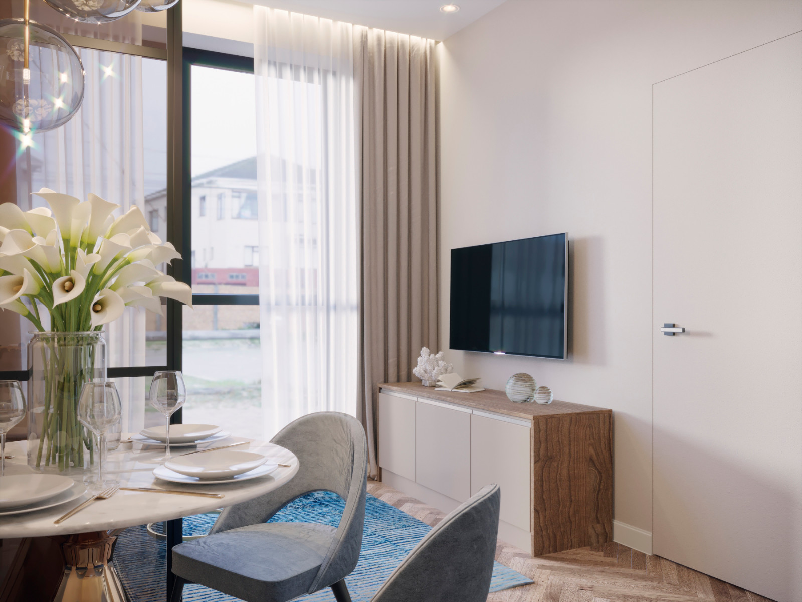 Кухня-гостиная