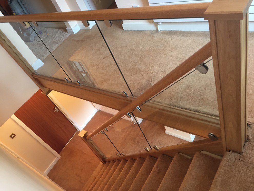 Refurbishment Glass with Brackets