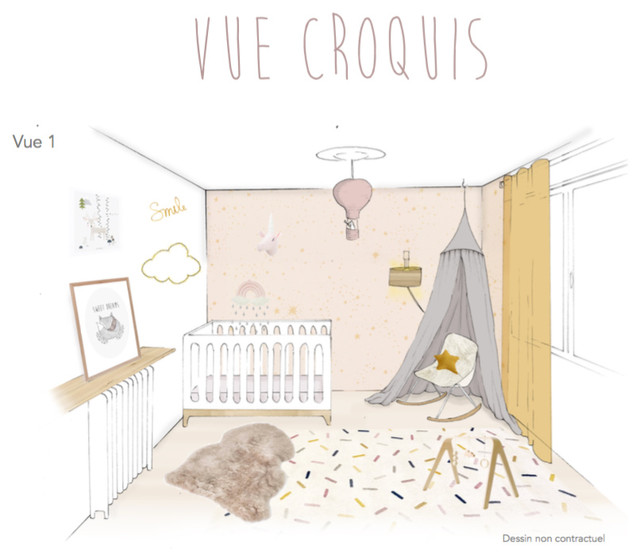 Decoration Et Amenagement D Une Chambre De Bebe Scandinave Chambre De Bebe Lille Par Hodi Houzz