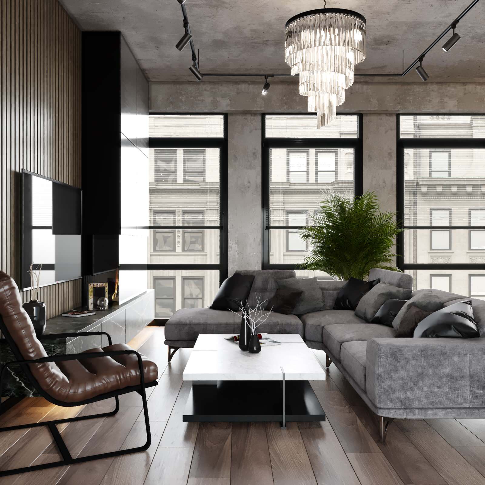 Кухня-гостиная