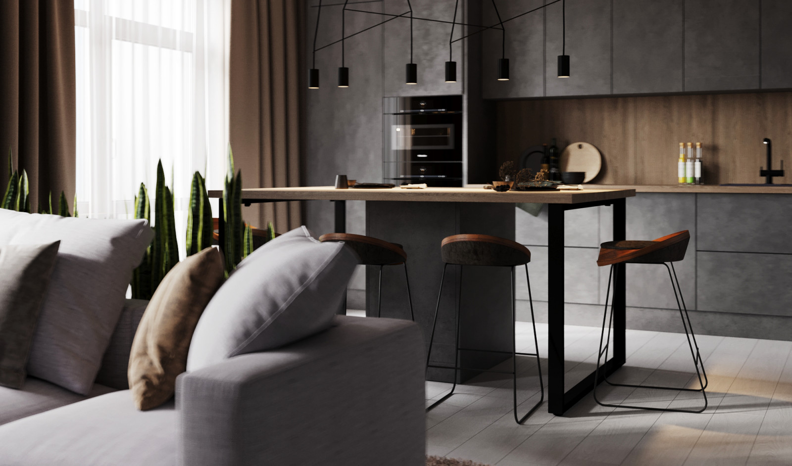 Дизайн-проект "Монохром"