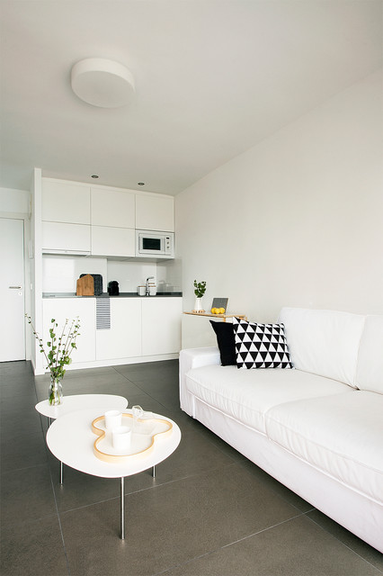 Reforma de Apartamento en Calpe scandinave-salon
