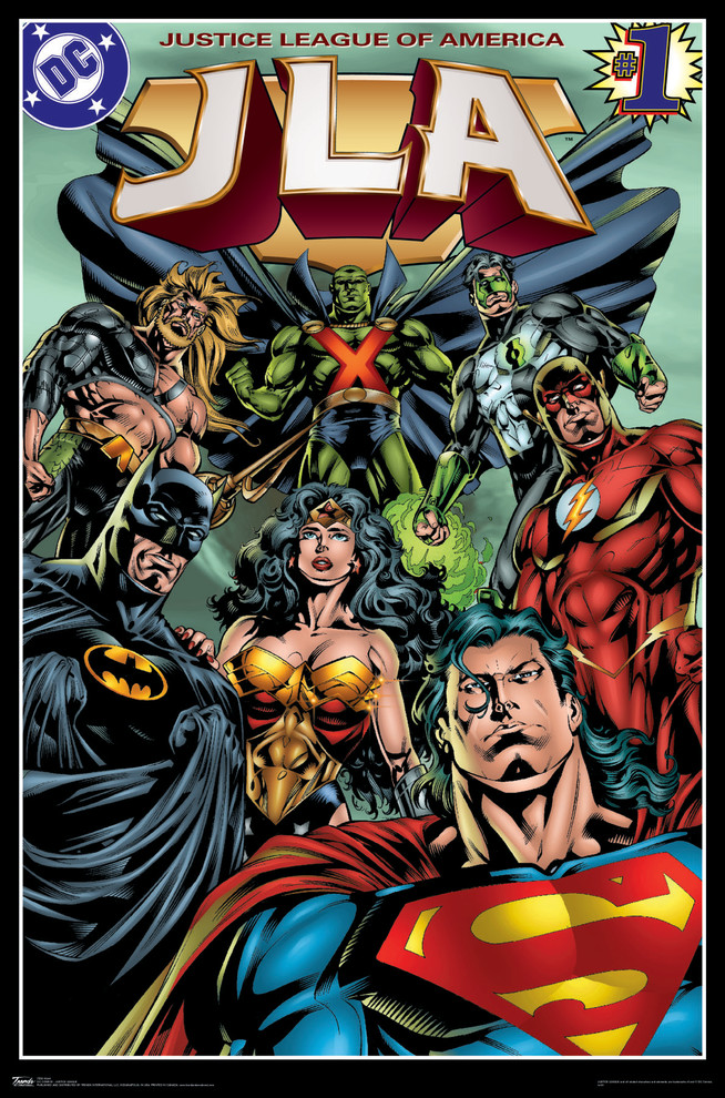 DC Comics Justice League Poster, Premium Unframed