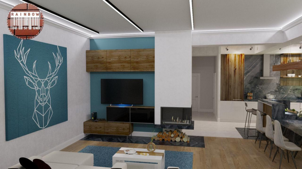 Современный брутальный стиль в доме