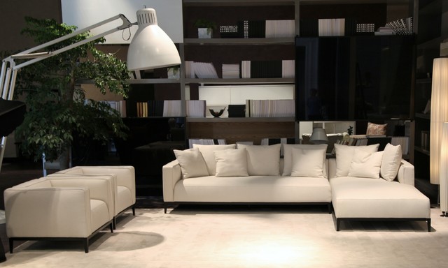 California Modern Sofa And Armchair Contemporary Living Room