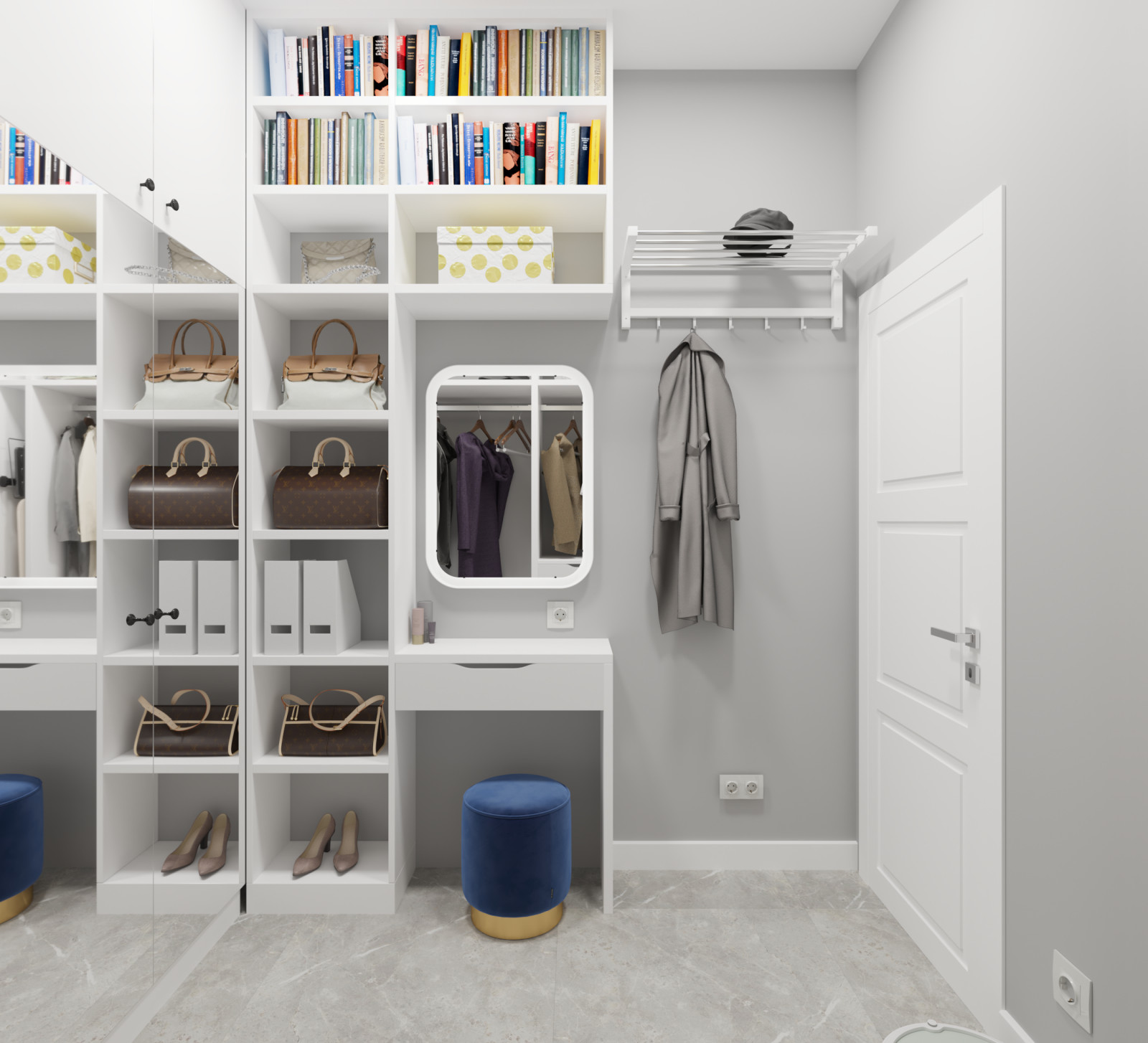 Визуализация гардеробной