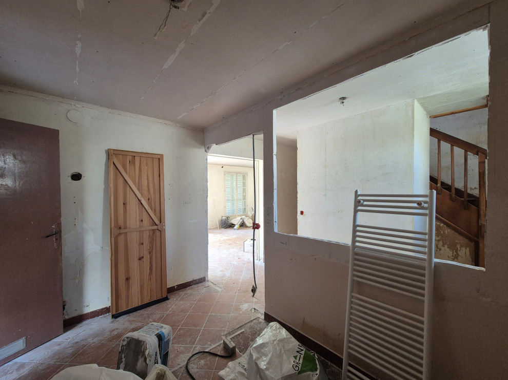 Rénovation complète d'une maison à PLAIZIR: cuisine