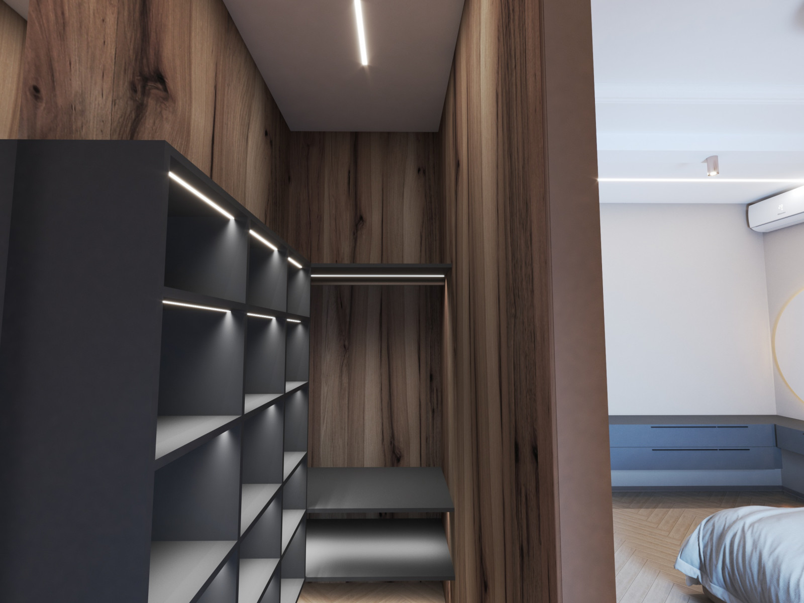 Дизайн проект спальни