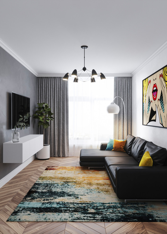 Проект квартиры "Современная графика"