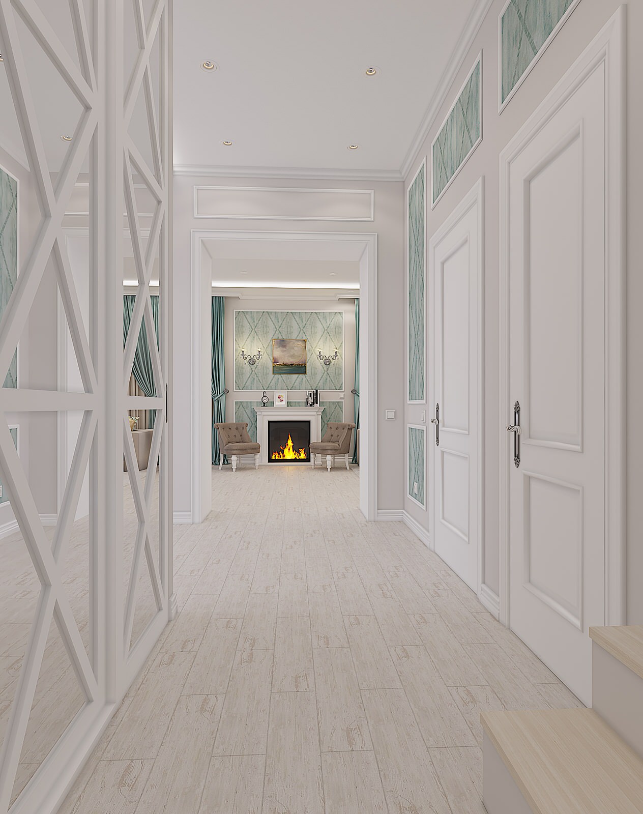 Нежная лазурь