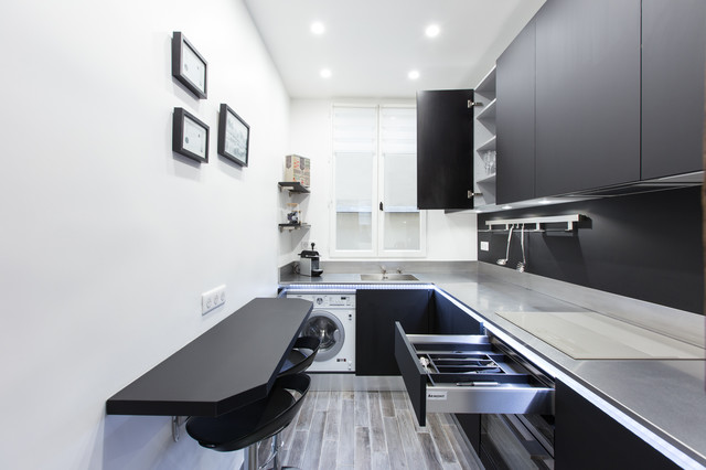 Cuisine en Fenix Noir contemporary-kitchen