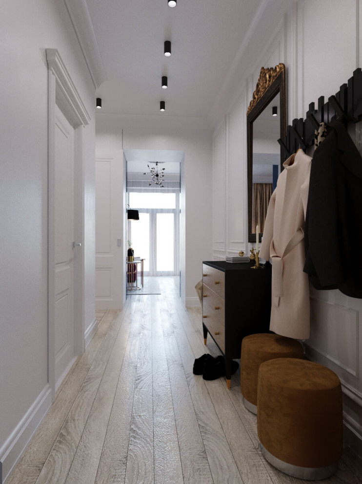 Дизайн квартиры 64 м2 ЖК Мичуринский