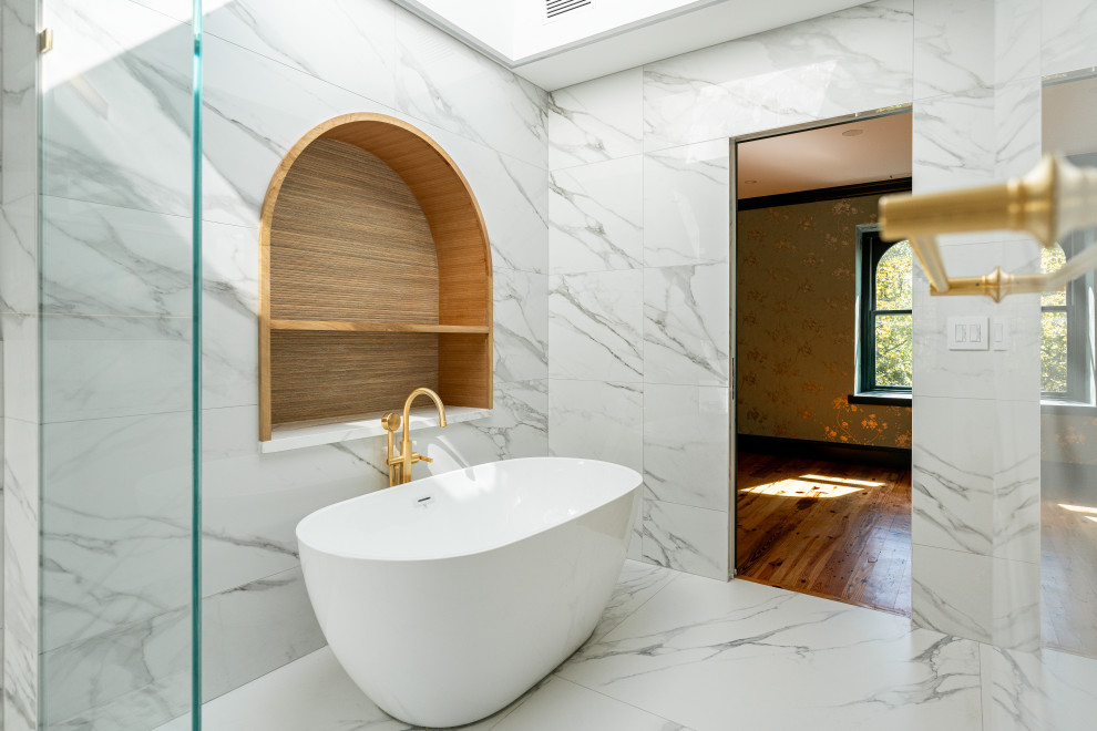 Eclectic Townhome City Scape