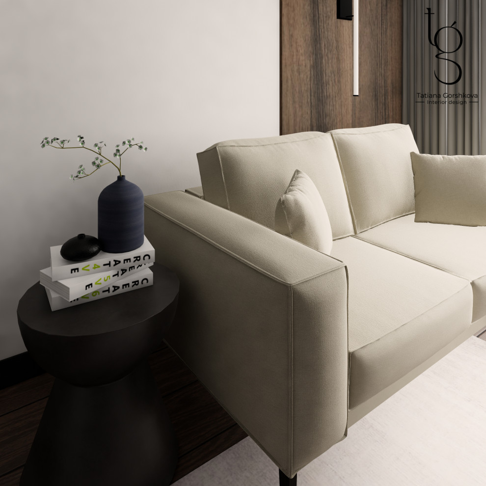 A cozy three-room family apartment