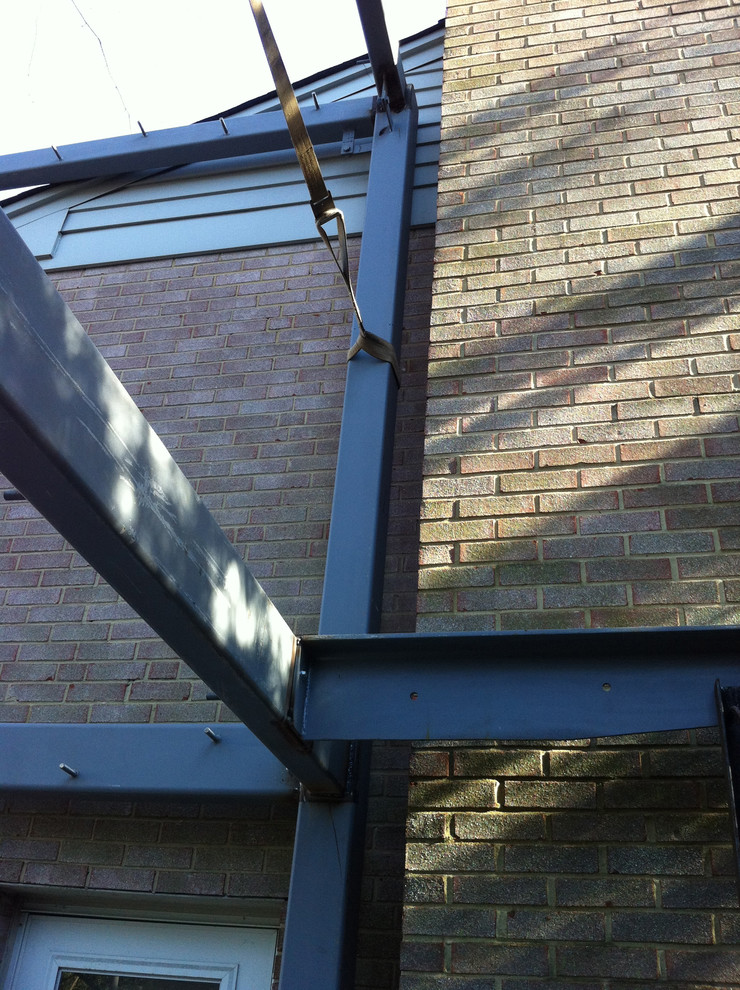 Steel frame addition