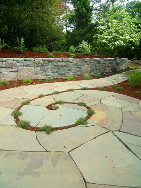 Gartengestaltung mit Symbolen: Von der Spirale bis zum Mondtor