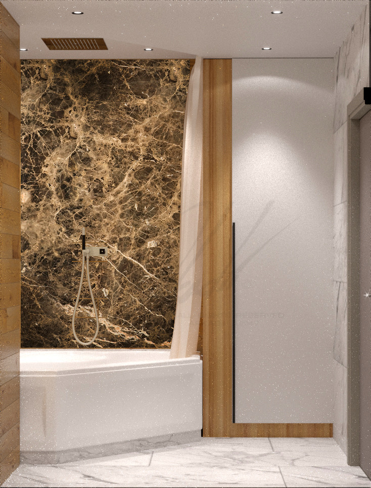 Дизайн интерьера трехкомнатной квартиры