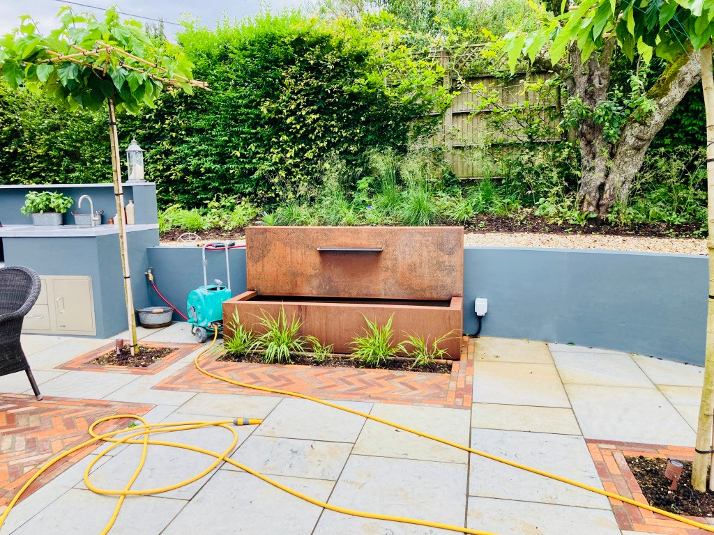 Old Meets New: A Modern Outdoor Kitchen