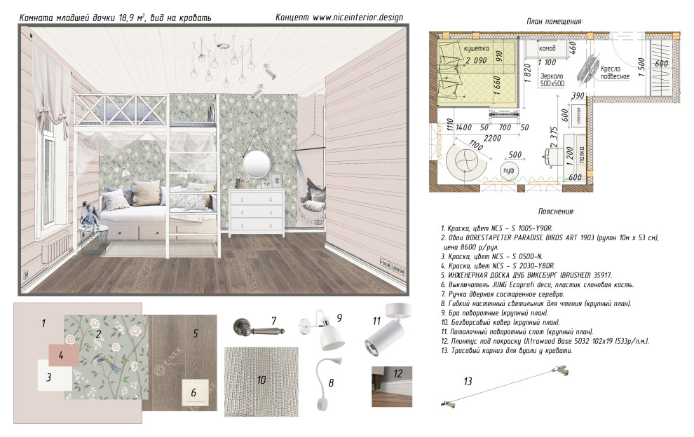 Детская младшей дочки