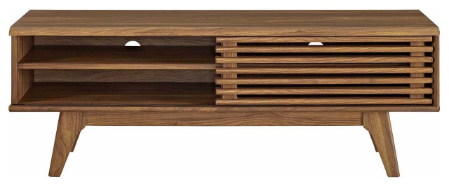 Render TV Stand, Walnut, Walnut, 48"