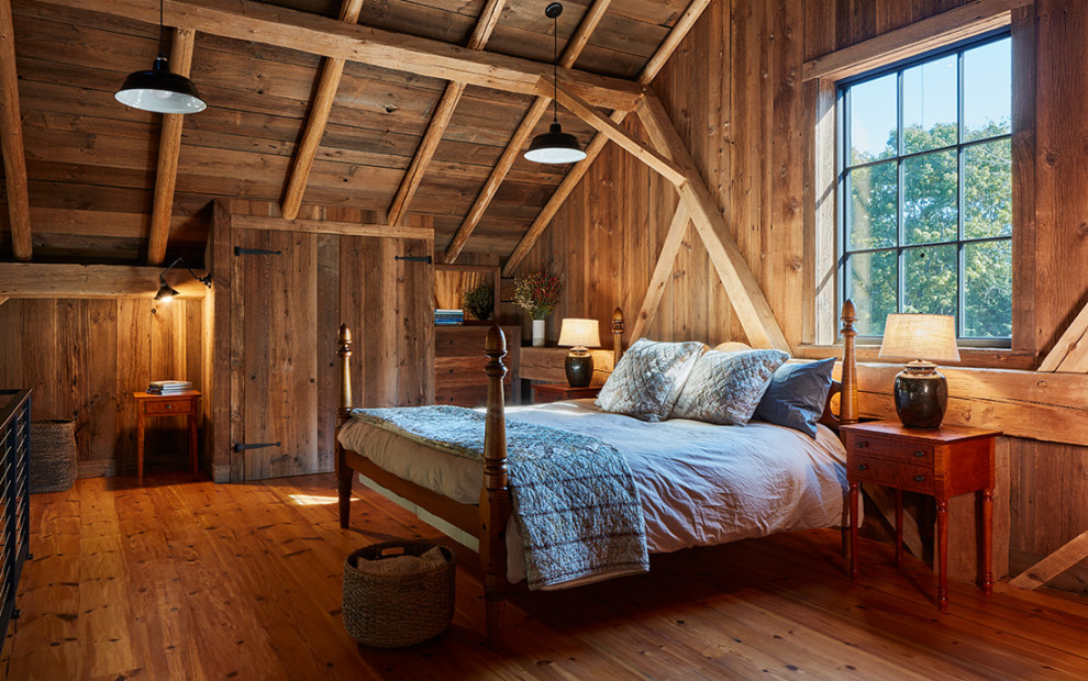 Net Zero Barn - Farmhouse - Bedroom - Boston - by Catherine Truman ...