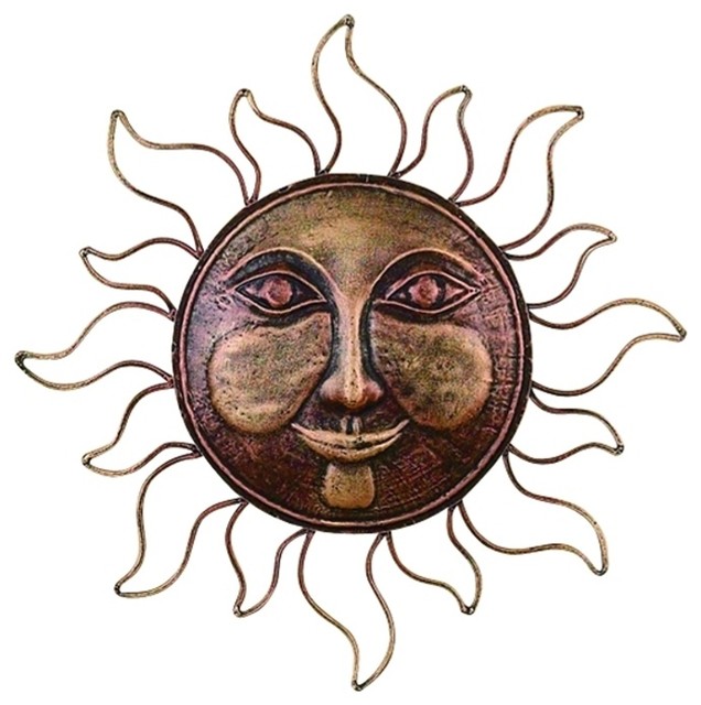 Sun And Moon Wall Decor classic metal sun face brass wall decor art sculpture Sun And Moon Wall Decor classic metal sun face brass wall decor art sculpture