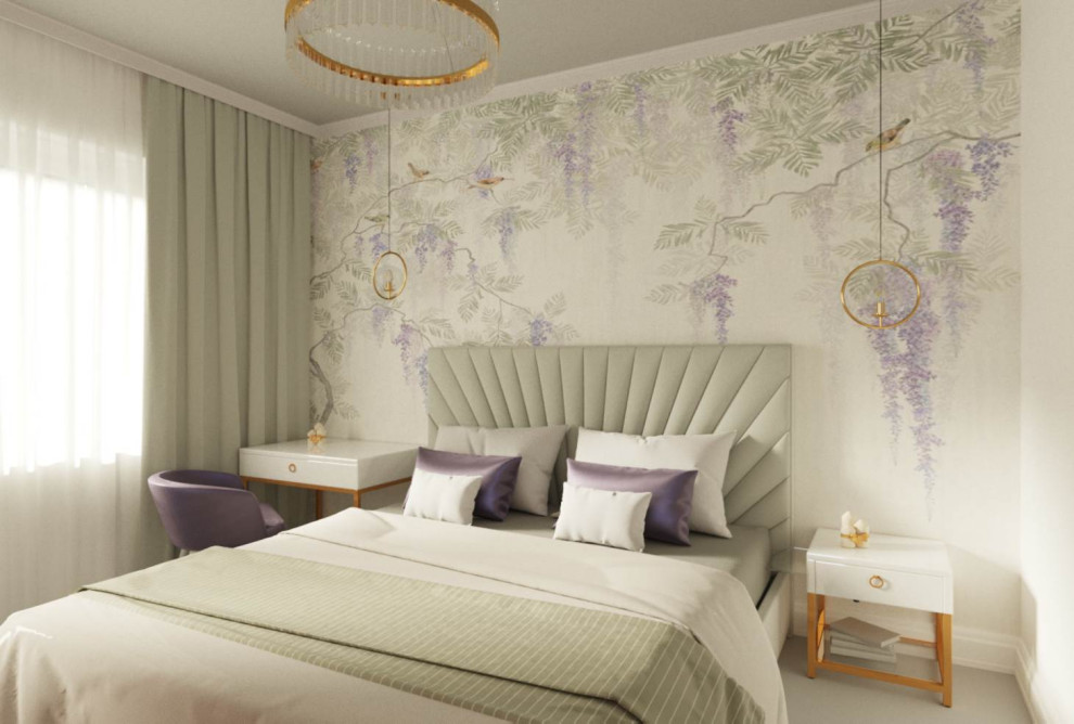 Спальня, душевая