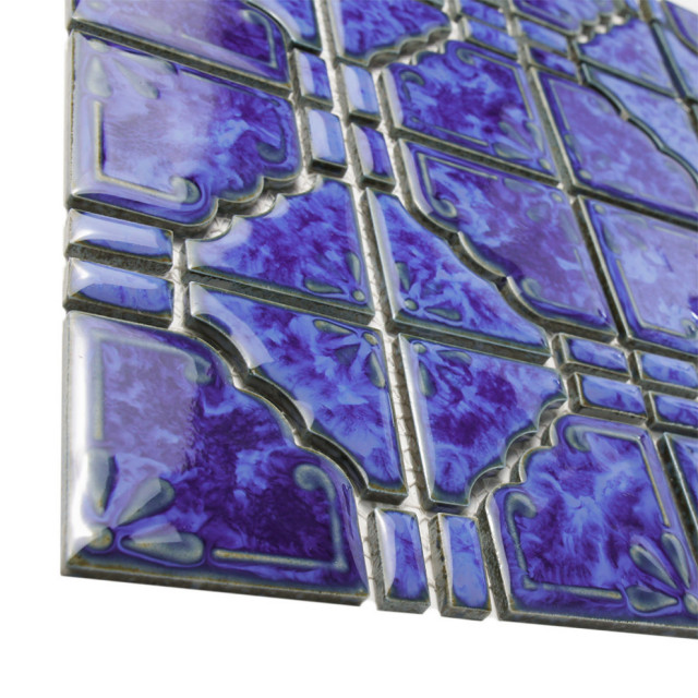 Moonbeam Mosaic Silk Stole