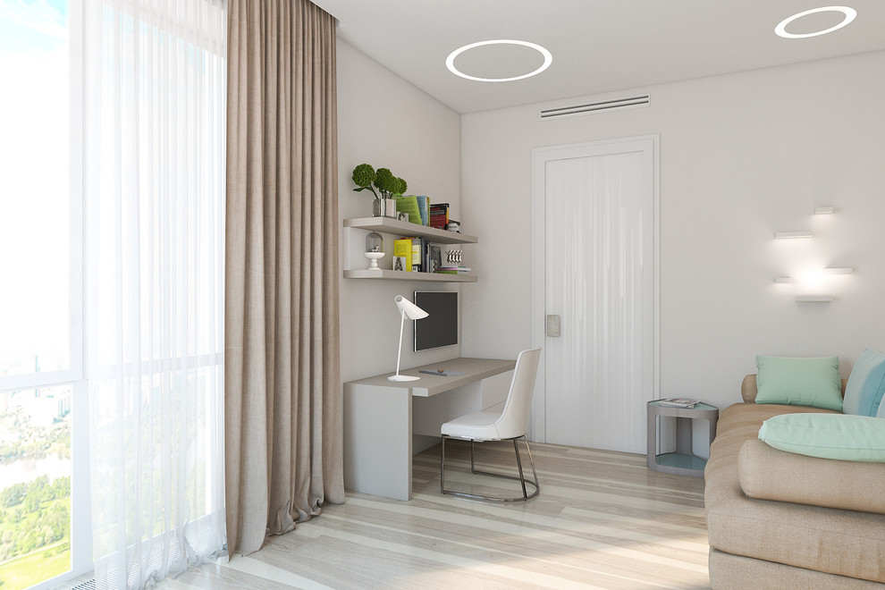 Проект квартиры ЖК "Алые Паруса" (3D визуализации)