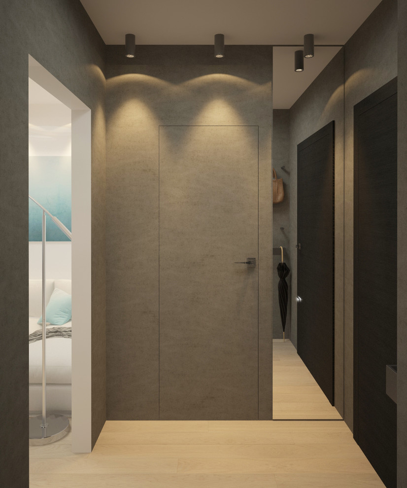 Современный минимализм в маленькой квартире