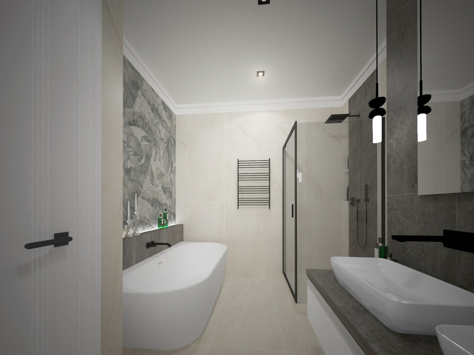 Квартира в современном стиле. ЖК "Остров"