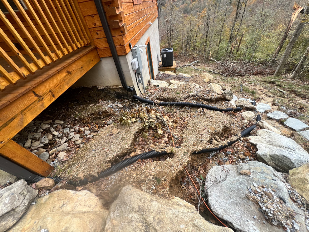 Cozy Rustic Cabin Grading