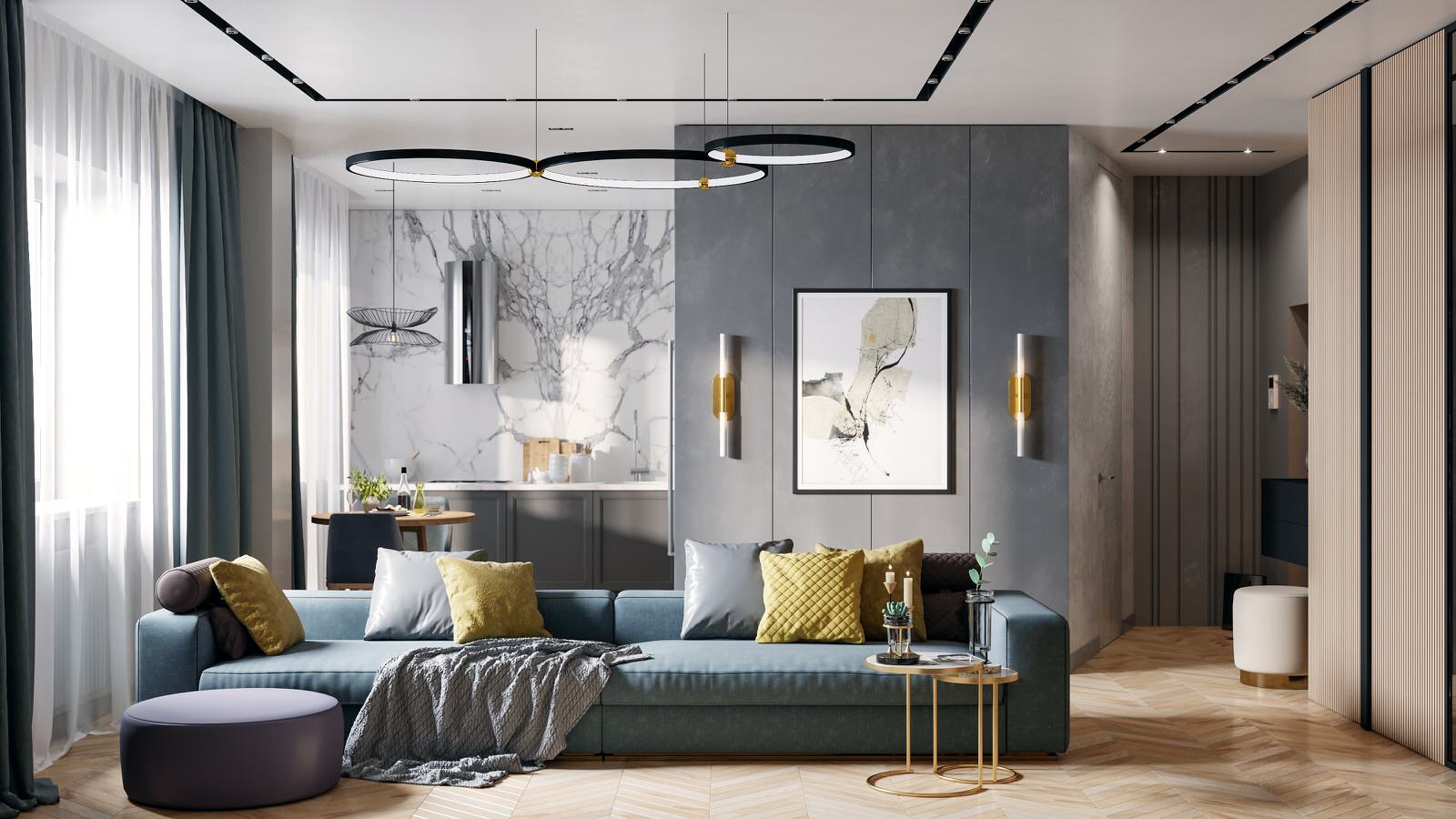 Кухня-гостиная