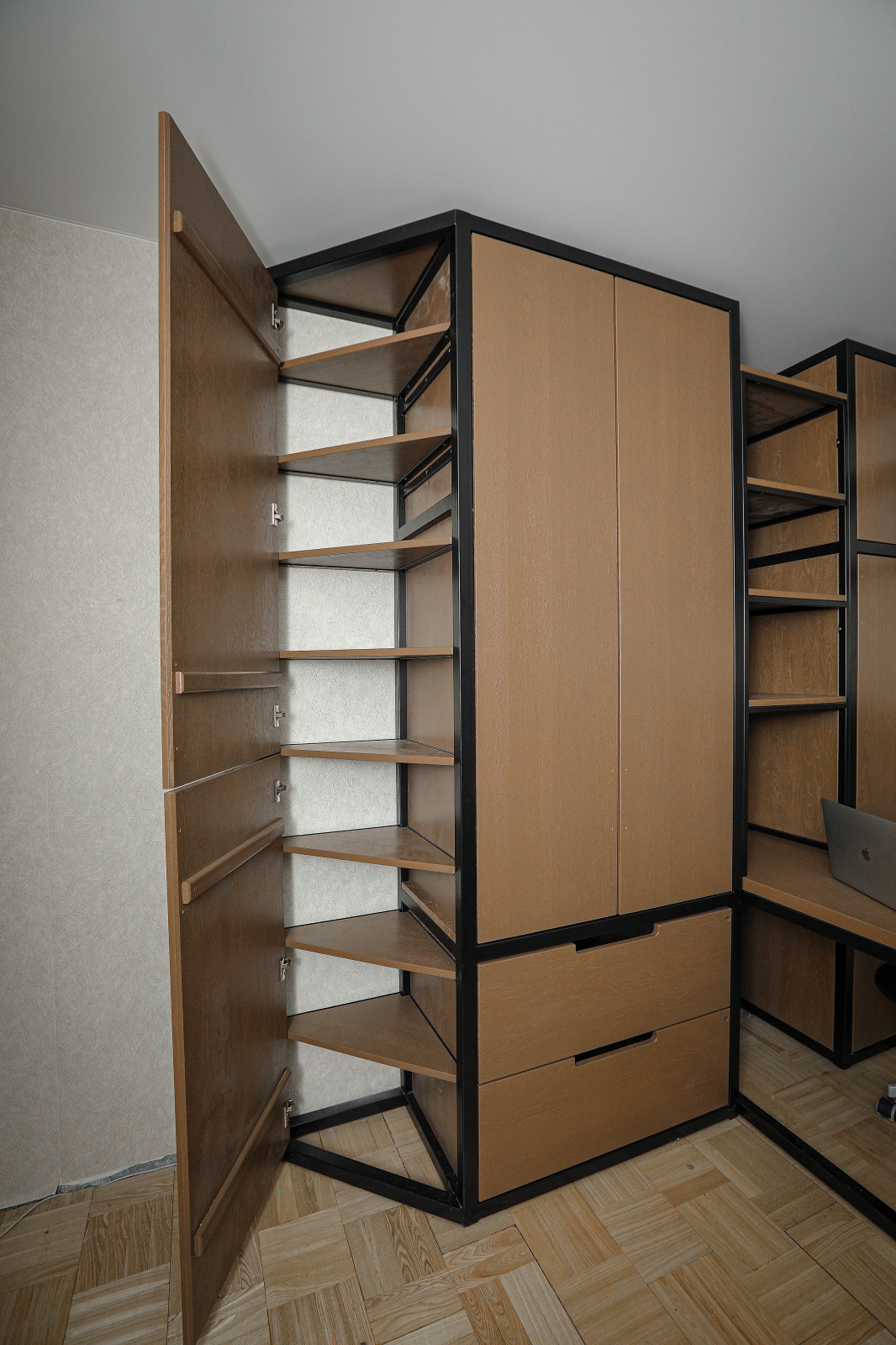 Комната в стиле лофт