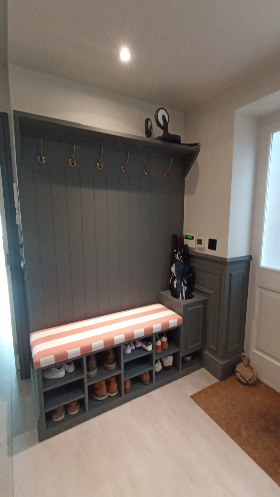 Hallway panelling, dado rail and full decoration - Notting Hill