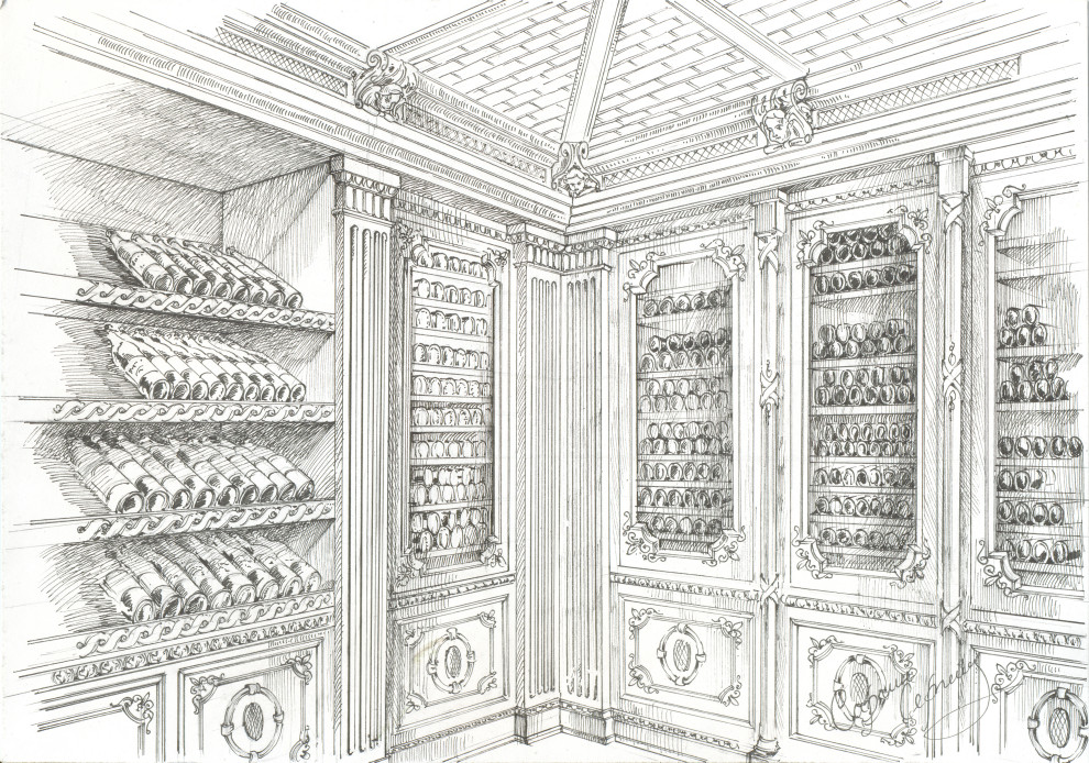 Акварельные эскизы. Загородный дом в Екатеринбурге.