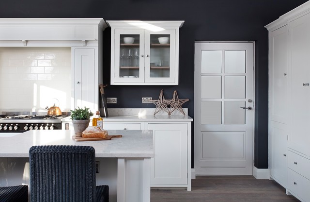 Solid Oak Kitchen Dublin transitional-kitchen
