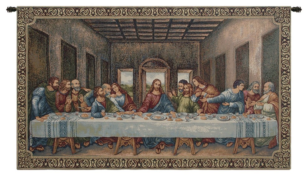 The Last Supper III Tapestry Wall Hanging Traditional Tapestries