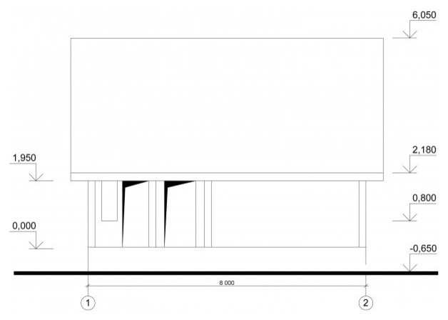 Каркасный индивидуальный дом [015.14]