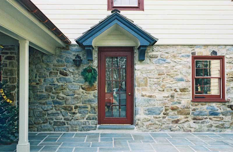 Design ideas for a country entryway in Philadelphia.