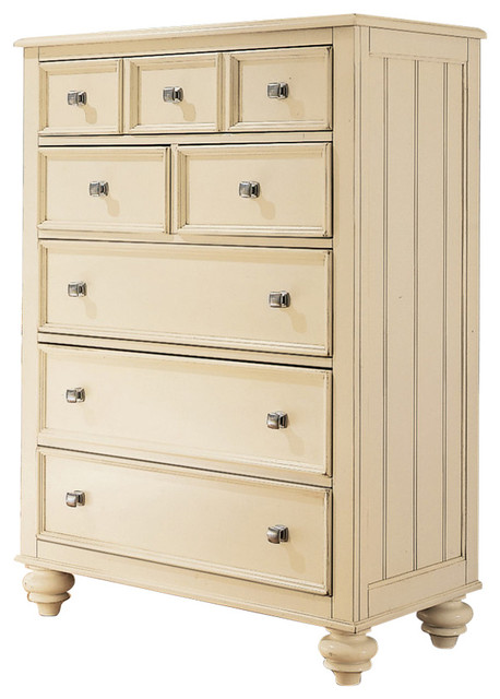 American Drew Camden Light Drawer Chest White Painted