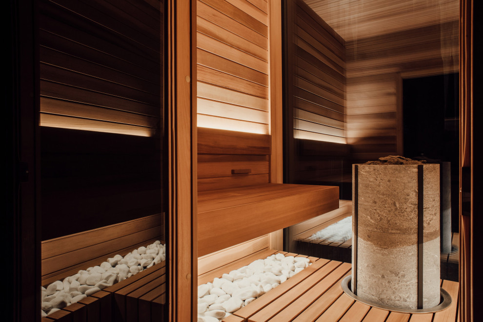 Сауна  в фахверке
