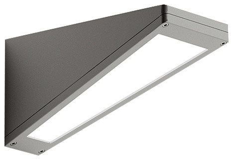 Tringlo Large Outdoor Wall Light, Grey