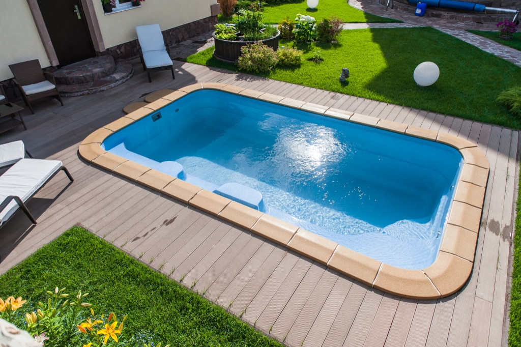 Композитный бассейн в Каштаке (Челябинская область)